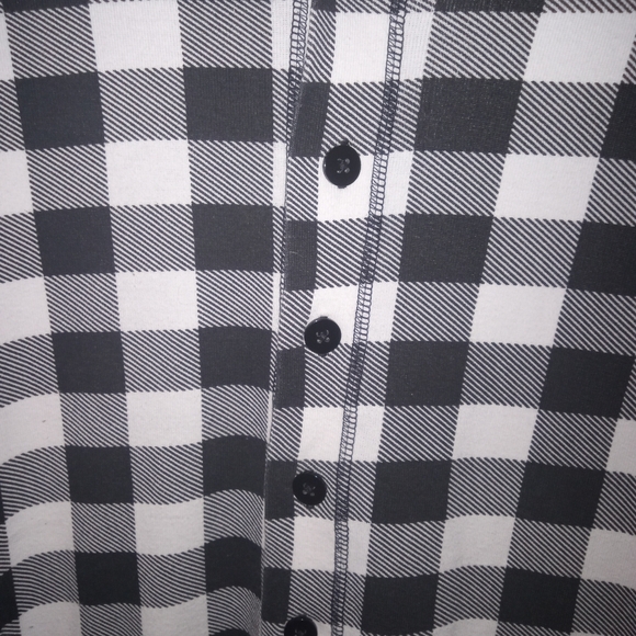 Silver Lilly Union Suit with Drop seat back Plaid Size Medium - Picture 7 of 10